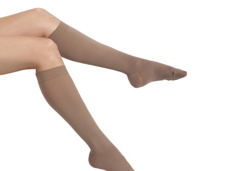 MAXAR Unisex Dress & Travel Support Socks (12-15 mmHg) - Beige on Sale