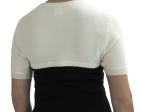 MAXAR Angora Upper Back and Shoulder Warming Support - White Sale