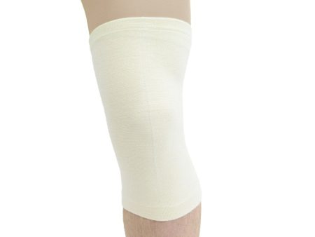 MAXAR Angora Wool Knee Brace - White Hot on Sale