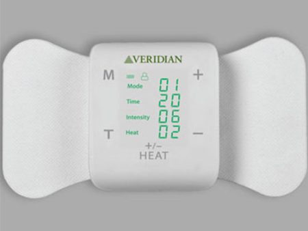 Veridian Healthcare Tens +Heat Wireless Pain Management Hot on Sale