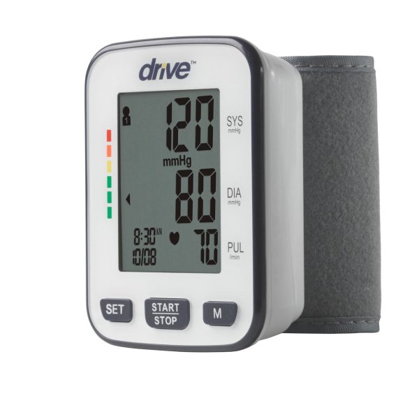 Lifestyle Essentials Automatic Deluxe Blood Pressure Monitor, Wrist Fashion