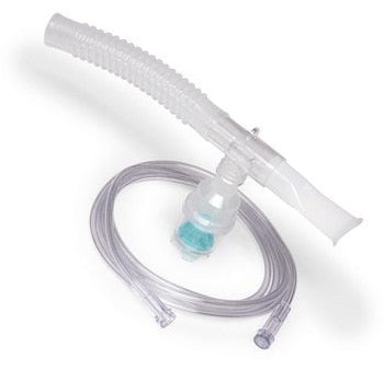 Adult Neb Kit - Disposable - w  Jet Nebulizer, T-Piece, Mouthpiece, 6-inch Tube, 7ft O2 tube For Discount