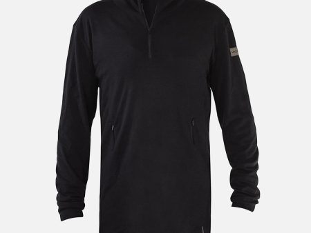 Merino Wool Zip Jersey Hot on Sale