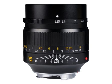 M75mm f 1.25 Full-frame lens for Leica M Sale