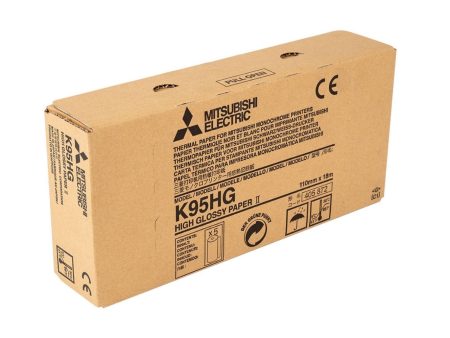 Mitsubishi K95HG   KP95HG High Glossy Printing Paper (Box of 5 rolls) Online