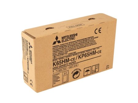 Mitsubishi K65HM-CE   KP65HM-CE High Density Printing Paper (Box of 4 rolls) Sale