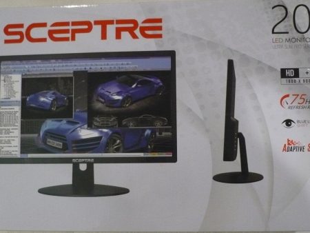 SCEPTRE E205W-16003RT MONITOR, NEW Hot on Sale