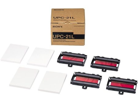 Sony UPC-21L A6 Color Print Pack (200 Prints) Online now