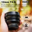 12mm T2.9 APS-C MF Cine Lens for E FX M43 EOS-R Z L For Discount