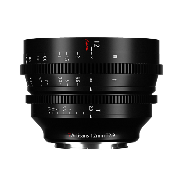 12mm T2.9 APS-C MF Cine Lens for E FX M43 EOS-R Z L For Discount