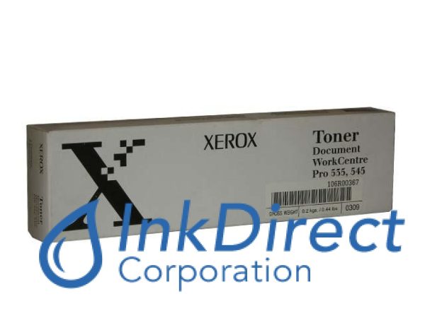 Genuine Xerox 106R367 106R00367 Toner Cartridge Black Supply