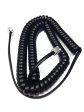 12 Foot Black Handset Receiver Curly Cord for NEC Business Telephone Online