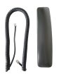 NEW Push To Talk PTT Handset with Curly Cord for Cisco 7800 & 8800 Series IP Phone (charcoal gray) For Sale