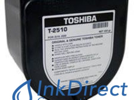 1 - Each Genuine Toshiba T2510 T-2510 Toner Cartridge Black  BD 2510 2550 Sale