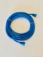 14 Foot Blue Cat6 RJ45 Ethernet Network Patch Cable for VoIP IP Internet Phone For Sale