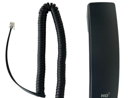 Handset Receiver with Cord for Yealink T40 T41 T42 T43 T44 Series IP Phone YEA-HNDST-T4S Black Sale