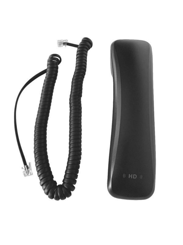 Handset Receiver with Curly Cord for Grandstream GXP 21XX & GXP 162X IP Phone GS-GXP-HAND21x Sale