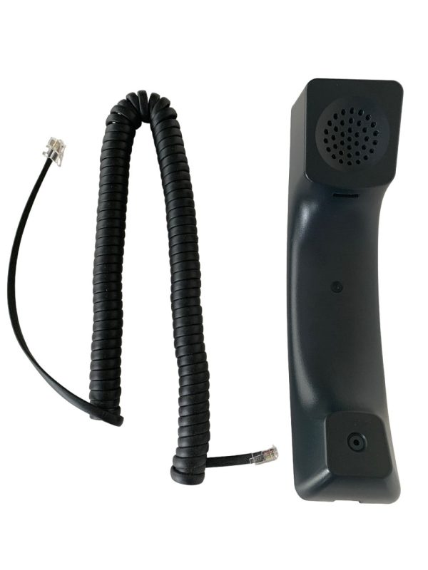 NEW Handset Receiver with Cord for Yealink T46 T48 T49 VP59 IP Phone YEA-HNDST-T46 Black Cheap