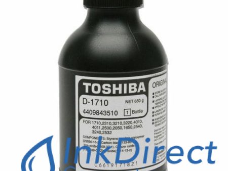 1 Bottle-  Genuine Toshiba D1710 D-1710 Developer Black BD 1610 1650 1710 2050 2310 2500 2510 2532 2540 2550 3210 3220 4010 Online now