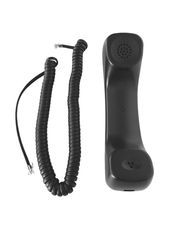 Handset Receiver with Curly Cord for Grandstream GXP 21XX & GXP 162X IP Phone GS-GXP-HAND21x Sale