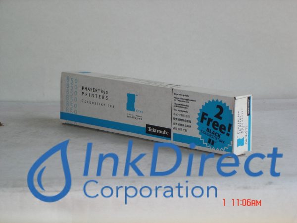 Genuine Xerox 016-1825-00 016182500  Phaser 850 ( 5 Cyan + 2 Black ) Ink Stick Cyan Discount